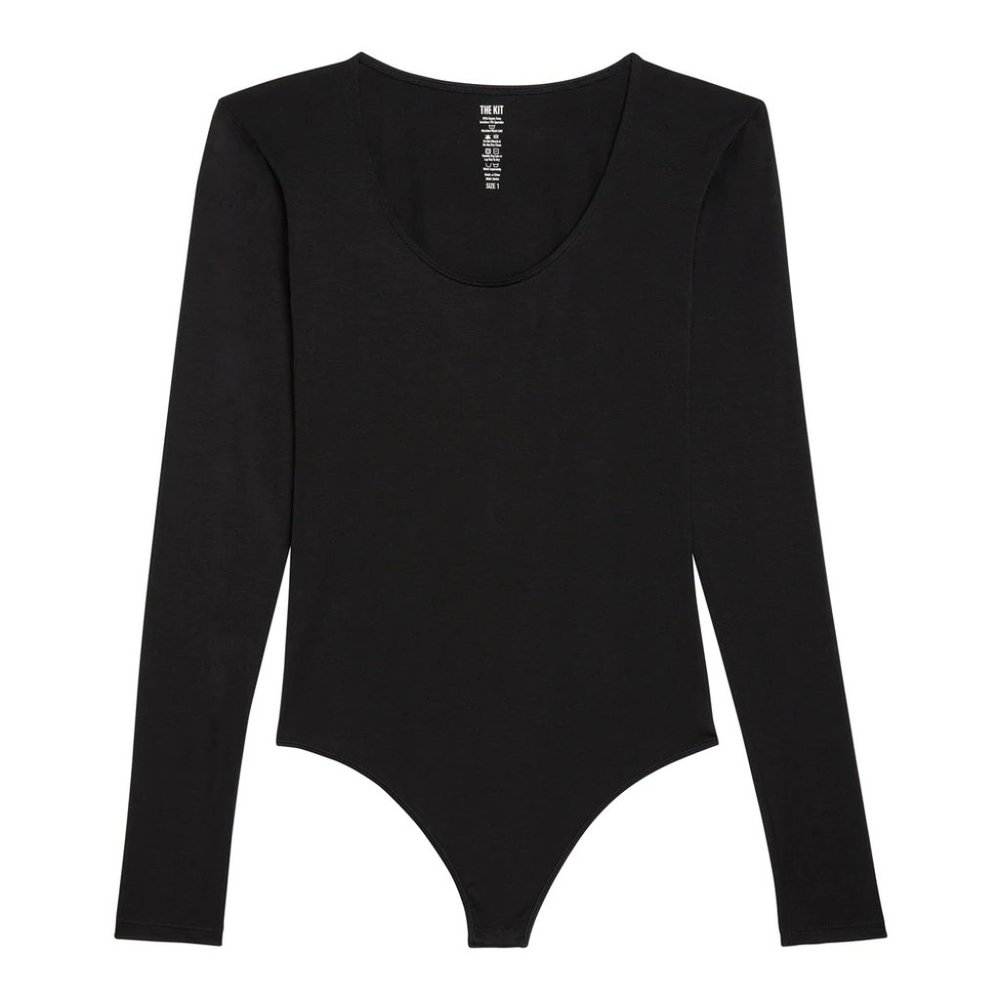 The Kit Undergarments Long Sleeve Thong Bodysuit